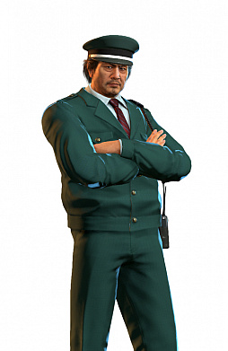 画像ギャラリー No.002のサムネイル画像 / 「龍が如く7 光と闇の行方」,無料DLC第3弾が本日配信。足立の特別衣装「警備員」やアクセサリーなど