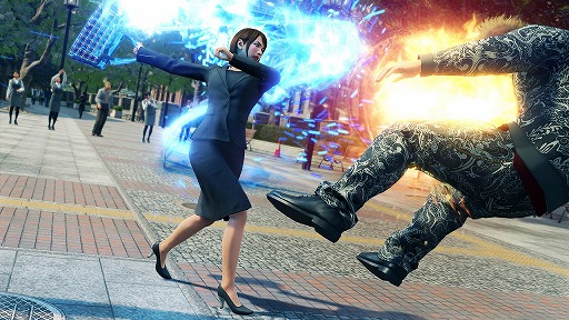 画像ギャラリー No.001のサムネイル画像 / 「龍が如く7 光と闇の行方」,無料DLC第4弾として“妙栄子”の特別衣装“喪服”が登場