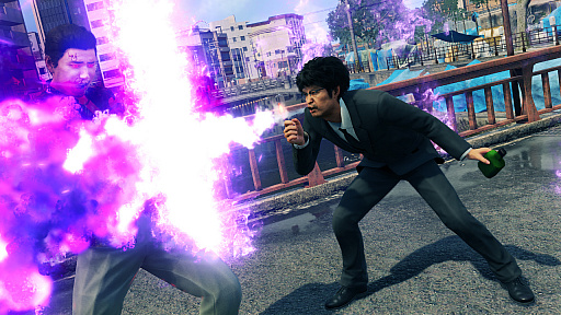 画像ギャラリー No.001のサムネイル画像 / 「龍が如く7」,ナンバと足立の特別衣装「喪服」含む無料DLCパックが配信