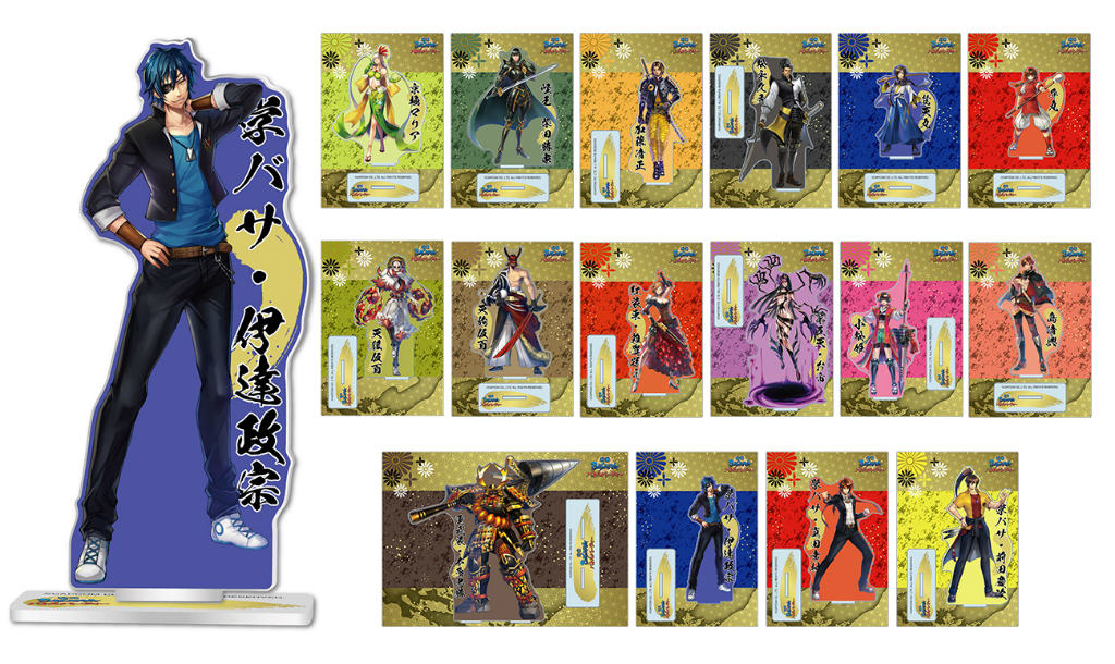 画像集 001 戦国basara バトパ 新武将の布ポスター アクスタを予約開始