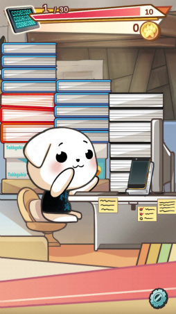 画像ギャラリー No.003のサムネイル画像 / タップで仕事をおかたづけ。Android向けクリッカーゲーム「働くポチちゃん」を紹介する「(ほぼ)日刊スマホゲーム通信」第2004回