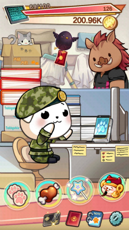 画像ギャラリー No.008のサムネイル画像 / タップで仕事をおかたづけ。Android向けクリッカーゲーム「働くポチちゃん」を紹介する「(ほぼ)日刊スマホゲーム通信」第2004回