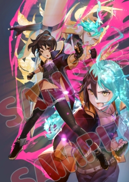 画像ギャラリー No.003のサムネイル画像 / PS4/Nintendo Switch版「Dusk Diver 酉閃町」の発売を記念したコラボカフェが10月11日から東京・秋葉原で開催決定