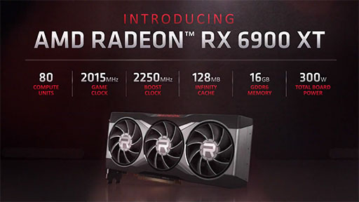 画像集#006のサムネイル/AMD，レイトレ対応新世代GPU「Radeon RX 6000」シリーズを正式発表。第1弾の「Radeon RX 6800 XT」は11月18日に発売