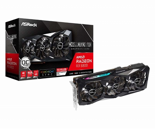 ���������꡼ No.004�Υ���ͥ������ / ASRock���ȼ��߷פ�Radeon RX 6800 XT��6800��ܥ����ɤ����ȯ��