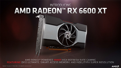AMDGPURadeon RX 6600 XTפȯɽ쥤ȥбRDNA 2Υߥɥ륯饹ǥȥåPCо