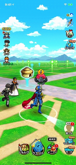 ドラゴンクエストウォーク に新機能 一緒にぼうけん が実装 仲間が戦闘に参加してくれたり アイテムを共有できたりするように