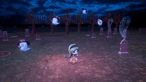 画像ギャラリー No.002のサムネイル画像 / ニンゲンもオバケも大混乱。「オバケイドロ!」,期間限定イベント「ちびオバケのハロウィンサプライズ!」を10月27日16:00より開催