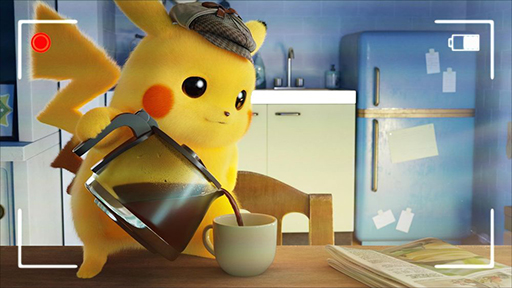 画像ギャラリー No.003のサムネイル画像 / 「名探偵ピカチュウ」の新作ショートアニメが公開に。冷蔵庫から消えたとっておきのプリンの行方を巡るドタバタミステリー
