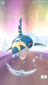 画像ギャラリー No.009のサムネイル画像 / 「ポケモンマスターズ」,レジェンドバトル「エンテイ」を開催。新バディーズ“★5 マジコスギーマ&サメハダー”も