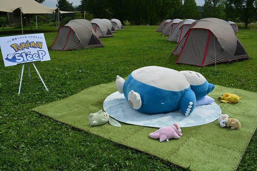 画像ギャラリー No.016のサムネイル画像 / 毎朝,ポケモンの寝顔を見るのが楽しみになる! 「Pokémon Sleep」を自然の中でキャンプして体験してきた