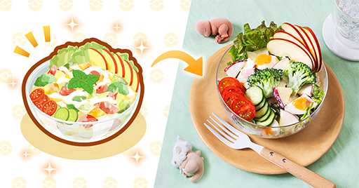 ���������꡼ No.003�Υ���ͥ������ / ��Pok���mon Sleep�פ������򥤥᡼����������������α��ܻδƽ��Υ쥷�Ԥ��������̲�β������������åȤ�¥�ʤˤĤʤ����ǽ������