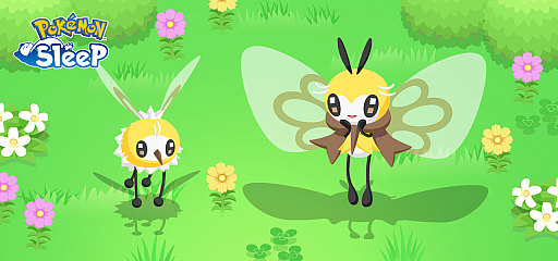 画像ギャラリー No.001のサムネイル画像 / 「Pokémon Sleep」,新たなポケモン「アブリー」「アブリボン」が2月9日15:00に登場。「バレンタイン2026」も開催