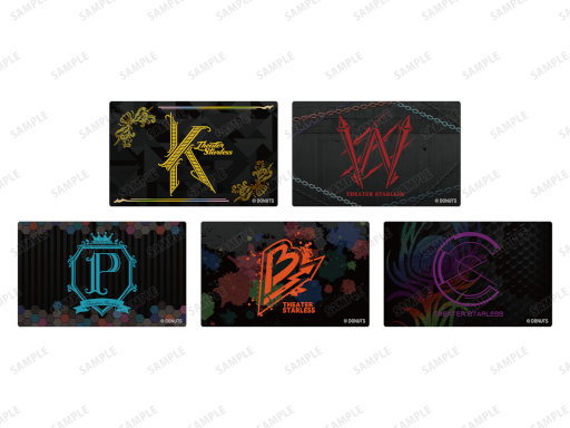 画像ギャラリー No.007のサムネイル画像 / 「ブラックスター」トレーディングアクリルコースターなどグッズ6種の受注をAMNIBUSにて受付中