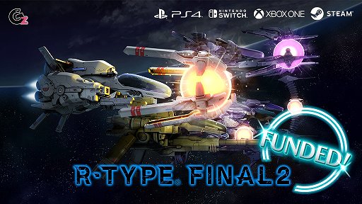 ���������꡼ No.001�Υ���ͥ������ / ��R-TYPE FINAL2�פΥ��饦�ɥե���ǥ��󥰤���ɸ�ۤ�4500���ߤ�ã��