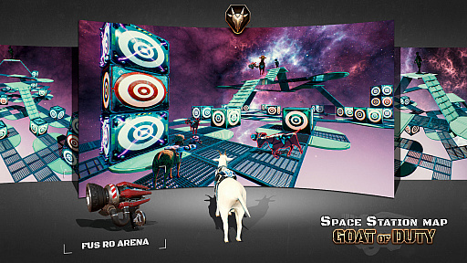 画像ギャラリー No.002のサムネイル画像 / ヤギとなって戦うFPS「Goat of Duty」の最新トレイラー公開