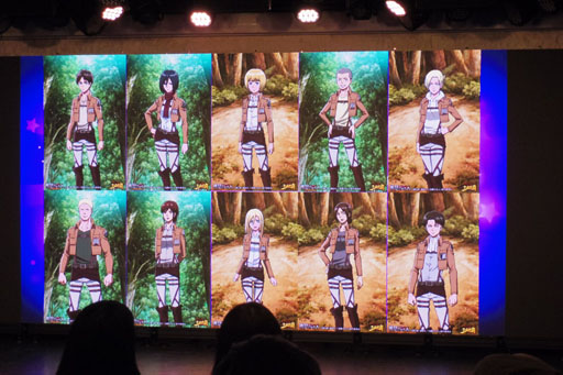 画像ギャラリー No.015のサムネイル画像 / 緑川 光さん,たかはし智秋さんも参加した「三国烈覇」ハロウィンイベントが開催。「進撃の巨人」コラボは10月31日からスタート