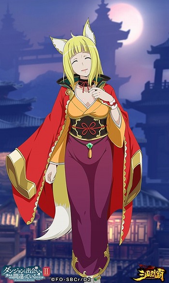 画像ギャラリー No.005のサムネイル画像 / 「三国烈覇」とアニメ「ダンまちII」のコラボに追加アップデートが実施。コラボガチャ第2弾や日替わりガチャを開催