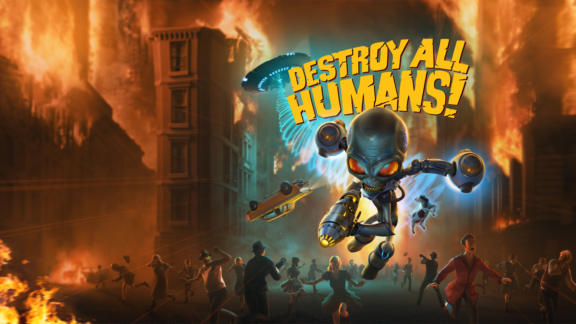 ヤツらの地球侵略はもうすぐ始まる リメイク版 Destroy All Humans の発売が7月28日に決定