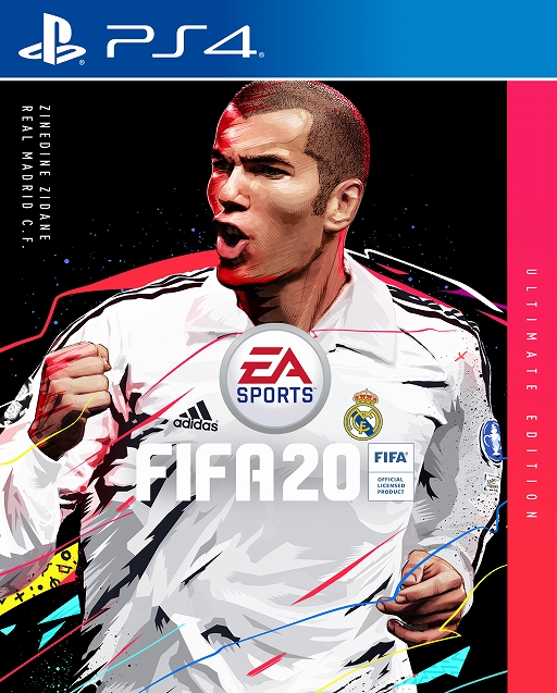 画像(001)「FIFA 20」，Ultimate Editionのカバーにジネディーヌ・ジダン氏の起用を発表。「FUT 20」アイコン選手にも登場