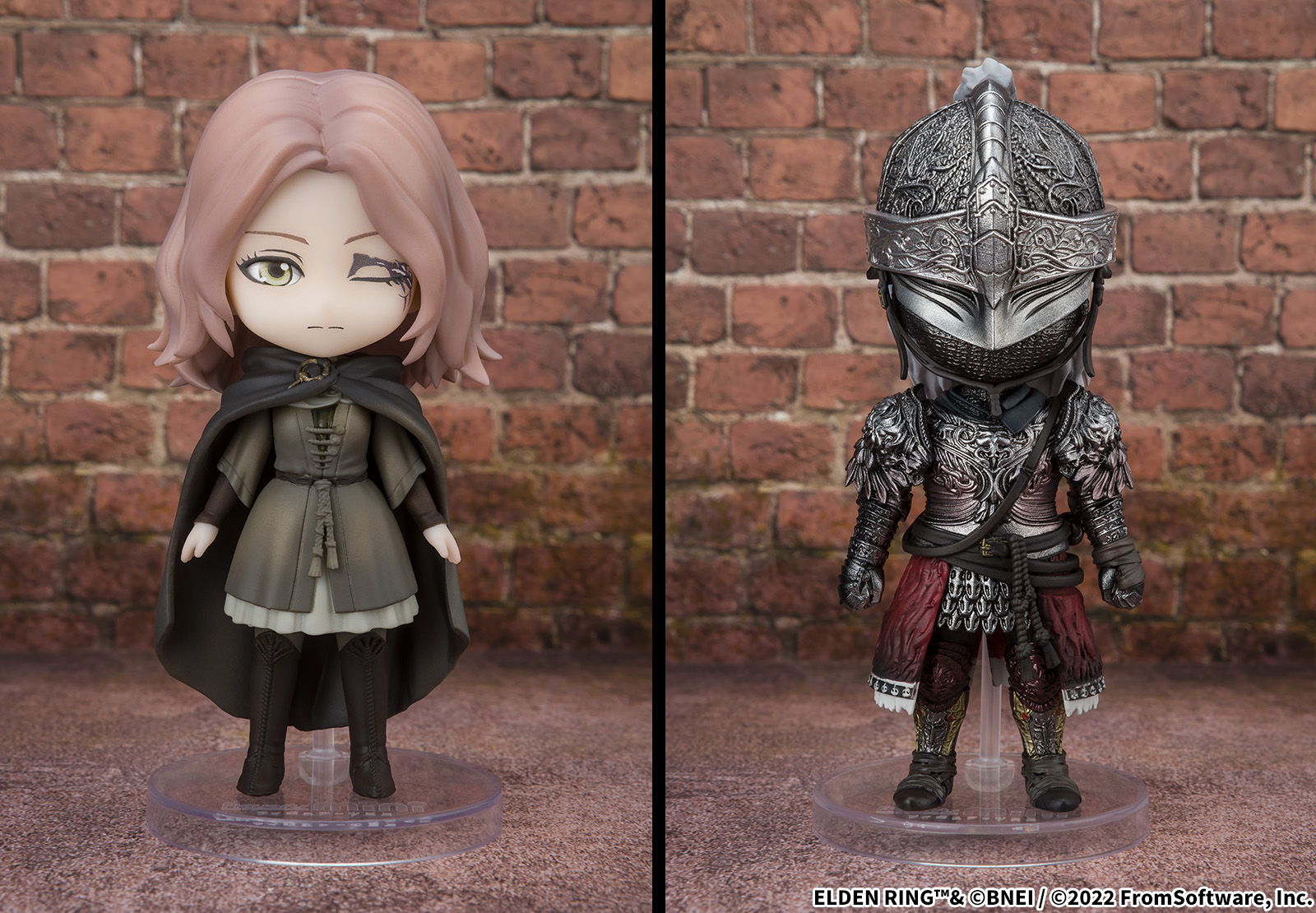 ELDEN RING」,“メリナ”と“狼の戦鬼”のデフォルメフィギュアが登場。5