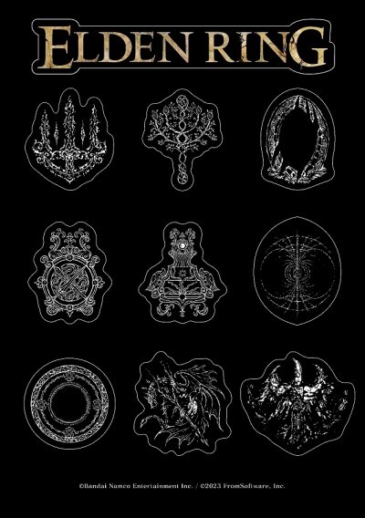 ELDEN RING エルデンリング アクリルプレートキーホルダー 8個セット