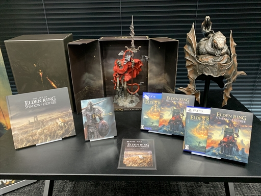 ���������꡼ No.001�Υ���ͥ������ / ��ELDEN RING SHADOW OF THE ERDTREE������θ����٥�Ȥǡ�2�ĤΥ��󥸥��ȥܥ���ά������Ū�ʿ����Ǥ˥說�說���äѤʤ�