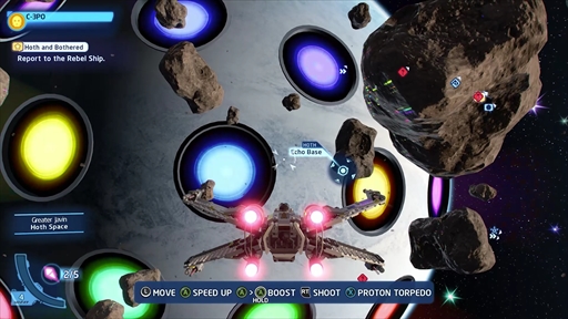 画像ギャラリー No.009のサムネイル画像 / 「レゴ スター・ウォーズ/スカイウォーカー・サーガ」は遊びと映像の両面で進化していた。メディア向けセッションをレポート