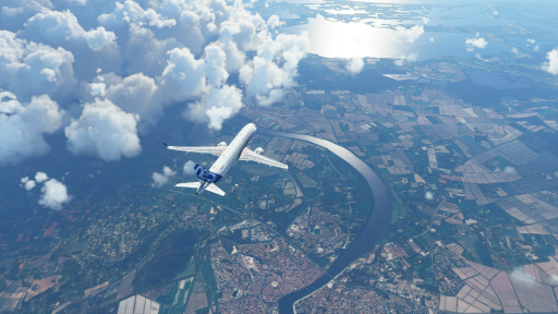 画像集#017のサムネイル/地球をまるごとAIで再現。「Microsoft Flight Simulator」プレス向けプレゼンテーションから最新作の技術面に迫る