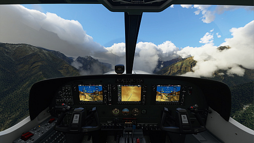 画像集#002のサムネイル/「Microsoft Flight Simulator」，アップデートで主要なHMDを対象としたVRモードの正式サポートを開始