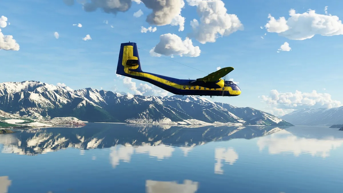 Fly over beautiful New Zealand.  The twelfth global update for “Microsoft Flight Simulator” is now available