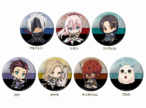 画像ギャラリー No.001のサムネイル画像 / 「テイルズ オブ アライズ」,ぺたん娘缶バッジとぺたん娘アクリルフィギュア,予約受付を開始