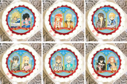 画像ギャラリー No.002のサムネイル画像 / 「テイルズ オブ」シリーズのクリスマスケーキが予約開始。クリスマス限定のイチゴ入り仕様