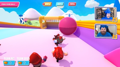 画像ギャラリー No.006のサムネイル画像 / 「Fall Guys」と「ソニック・ザ・ヘッジホッグ」がコラボレーション。ソニック風コラボスキンが米国時間10月14日から配信