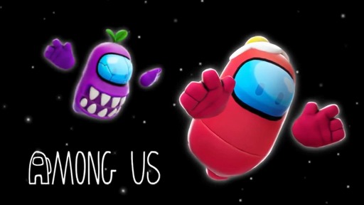 画像ギャラリー No.001のサムネイル画像 / 「Fall Guys: Ultimate Knockout」で「Among Us」とのコラボコスチュームの第2弾が7月2日に登場。今度は紫色のインポスターが参戦