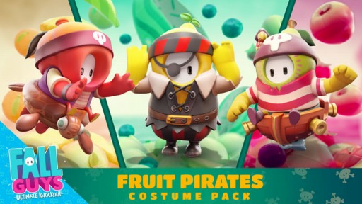 ꡼ No.001 | Fall Guys: Ultimate Knockoutץդˤ±Fruit Pirate Packɤۿ򳫻ϡҲȥ쥤顼