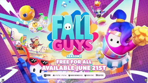 画像ギャラリー No.001のサムネイル画像 / 「Fall Guys」,F2P移行から48時間で2000万人のプレイヤー数を記録