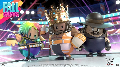 ���������꡼ No.001�Υ���ͥ������ / ��Fall Guys�ס�WWE�ȤΥ���ܤ�7��28������8��1���ޤǼ»ܡ����������ꡤ�������ӥ������å����ꡤ��������ƥ��������꤬�о�