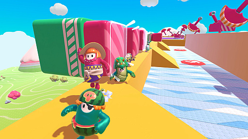 画像ギャラリー No.003のサムネイル画像 / 「Fall Guys」の新要素「クリエイティブモード」を紹介。開発チームと同じエディタを使い,直感的な操作でオリジナルラウンドを作成可能に