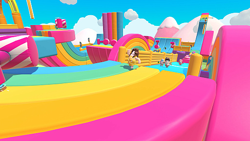 画像ギャラリー No.008のサムネイル画像 / 「Fall Guys」の新要素「クリエイティブモード」を紹介。開発チームと同じエディタを使い,直感的な操作でオリジナルラウンドを作成可能に