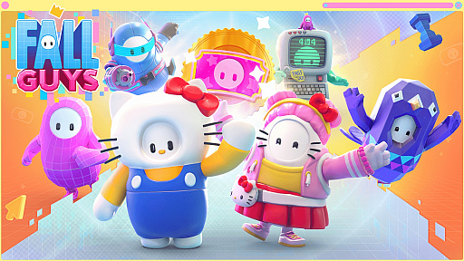 画像ギャラリー No.002のサムネイル画像 / 「Fall Guys」に「ハローキティ」や「ドラえもん」のコラボコスチュームが登場