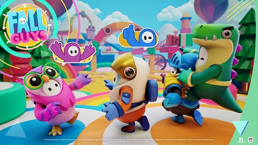 画像ギャラリー No.002のサムネイル画像 / 「Fall Guys」,他のプレイヤーを背中に乗せられる“便乗”ボタンなどを追加する「みんなのサンザンダーランド」アップデートを5月7日に配信