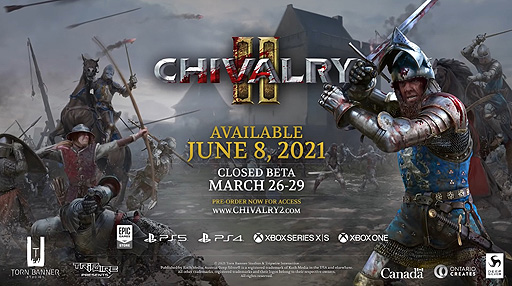 中世剣戟対戦アクション Chivalry 2 は6月8日リリースと海外向けに発表 3月26日からクローズドbテストが実施へ 中世剣戟対戦アクション Chivalry 2 は6月8日リリースと海外向けに発表 3月26日からクローズドbテストが実施へ