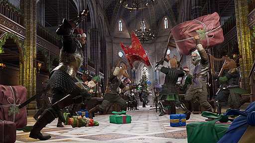 画像ギャラリー No.005のサムネイル画像 / 中世剣戟ACT「Chivalry 2」,無料で遊べるフリーウィークエンドを本日開始。クリスマスがテーマのアップデートも