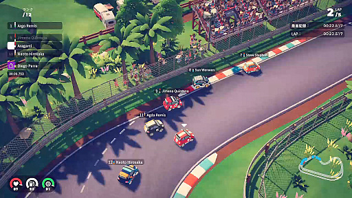 画像ギャラリー No.015のサムネイル画像 / 「Circuit Superstars」日本語版,本日配信。おもちゃのような可愛いビジュアルながら本格的なレース戦略を楽しめるシミュレーションゲーム