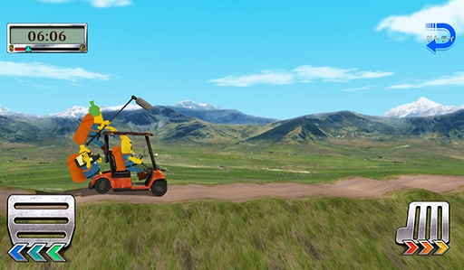 画像ギャラリー No.002のサムネイル画像 / アクションゲーム「爆走!テレビ野郎ナナーナ」の配信がスタート