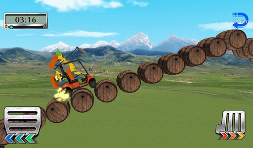 画像ギャラリー No.004のサムネイル画像 / アクションゲーム「爆走!テレビ野郎ナナーナ」の配信がスタート