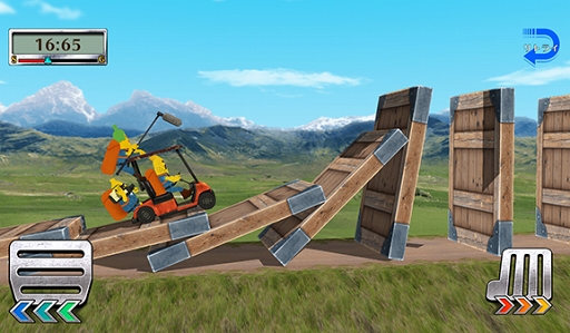 画像ギャラリー No.005のサムネイル画像 / アクションゲーム「爆走!テレビ野郎ナナーナ」の配信がスタート