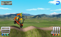 画像ギャラリー No.004のサムネイル画像 / カートで悪路を爆走! スマホ向けアクション「爆走!テレビ野郎ナナーナ」を紹介する「(ほぼ)日刊スマホゲーム通信」第2041回