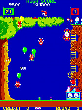 画像ギャラリー No.002のサムネイル画像 / 「アーケードアーカイブス」,シューティングゲーム「プーヤン」が6月13日に配信